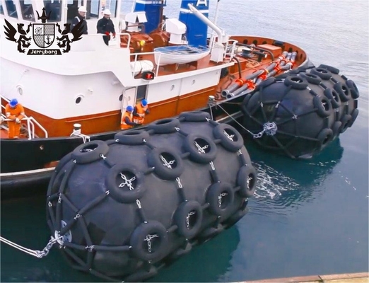 โยโกฮาม่า ยาง Fender พลอย Fenders ประเภท Net Marine ยาง Fender สําหรับเรือ Docking