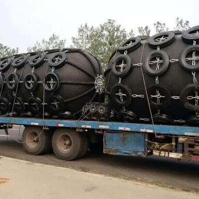 การป้องกันเรือความหนาแน่นสูง Yokohama Pneumatic Fender