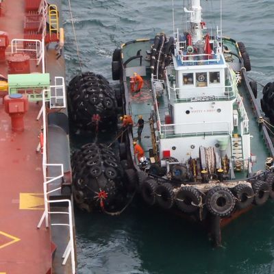 CCS GL 0.05Mpa กันชนลมสำหรับเรือตกปลากันชนลอยน้ำ