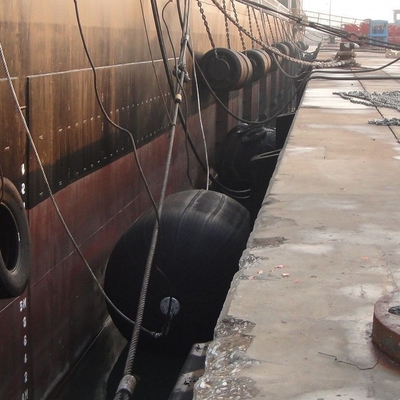 SGS 50Kpa Float Fender สำหรับ Jetty Hot Sale Natant Rubber Floater