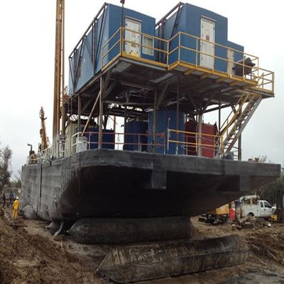 เรือยางเป่าลมทางทะเลทรงกระบอกเปิดตัวถุงลมนิรภัย