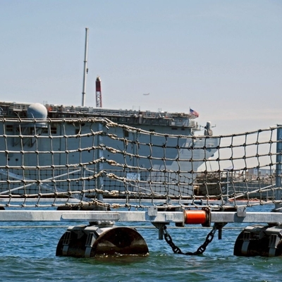 HDPE Port Security Floating Barriers พร้อมใบรับรอง ISO9001