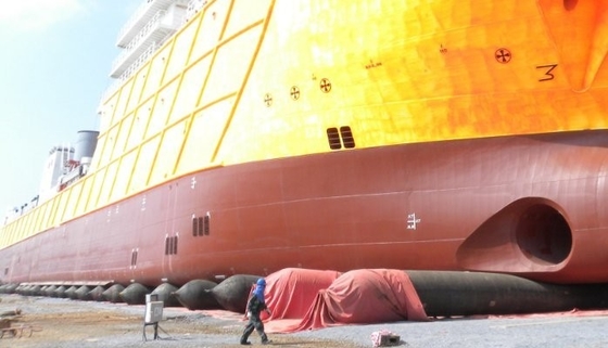 Marine Pneumatic NB Salvage ถุงลมนิรภัยสำหรับยกเรือเปิดตัว