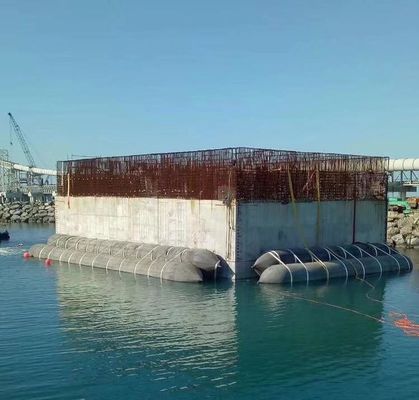 การเปิดตัวและการยกสำหรับเรือเดินทะเลถุงลมนิรภัยยางลมที่มีแรงดันสูงสำหรับเรือบรรทุกสินค้า