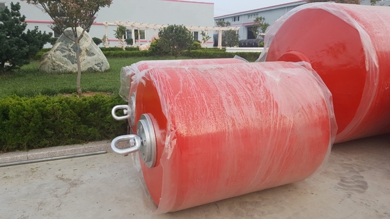 สมอทรงกระบอกทุ่นลอยน้ำนอกชายฝั่ง PE PVC EVA Mooring Buoys