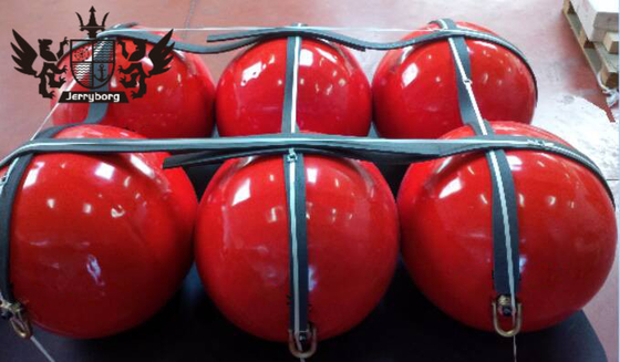EVA Marine Floating Mooring Booy Ball LLDPE Navigation Booy ปกป้องการลอย