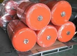 ใบรับรอง CCS สีที่กําหนดเอง EVA Foam เติม Fender สําหรับเรือและ Dock