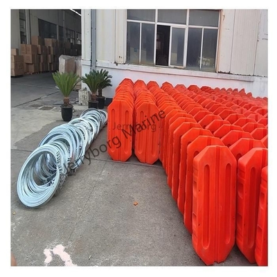 HDPE พลอย ถัง dredging ท่อหลอด พลาสติก พลอย ปกป้อง