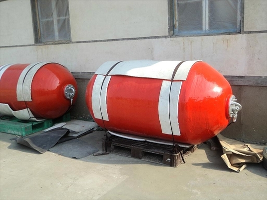 สายเรือต่อสายเรือ CCS ส่วนประกอบและอุปกรณ์เสริมเรือ EVA Polyurea Foam Filled Fender