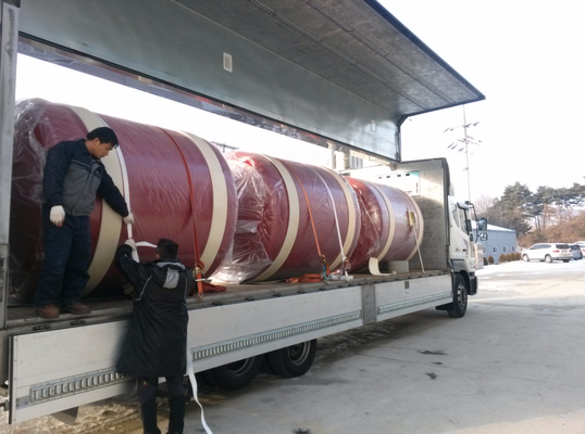 สายเรือต่อสายเรือ CCS ส่วนประกอบและอุปกรณ์เสริมเรือ EVA Polyurea Foam Filled Fender