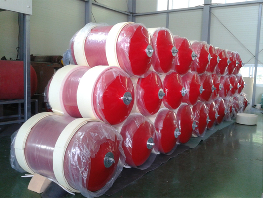 สายเรือต่อสายเรือ CCS ส่วนประกอบและอุปกรณ์เสริมเรือ EVA Polyurea Foam Filled Fender