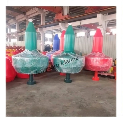 บอยลอยจากวัสดุ LLDPE ที่ทนทานนาน พร้อมเครื่องหมายด้านบนที่มีเส้นสะท้อนแสงสําหรับการเดินเรือ