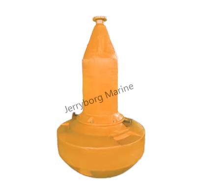 วัสดุ LLDPE พลอยบอยเครื่องหมายที่มีเครื่องหมายสูงและแสงอาทิตย์เพื่อความปลอดภัยของท่าเรือและท่าเรือ