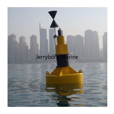 วัสดุที่มีคุณภาพสูง LLDPE Floating Mark Buoy สําหรับระบบการเดินเรือและการเตือนในทะเล/นอกทะเล/ทะเลสาบแม่น้ํา