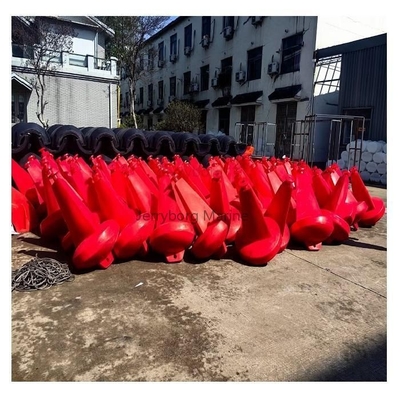วัสดุที่ยั่งยืนและหลากหลาย LLDPE Navigation &amp; Mark Buoy สําหรับปลูกปลา