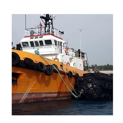 Jrb Yokohama Type Pneumatic Defense with Tyre Chain Net Boat Fender