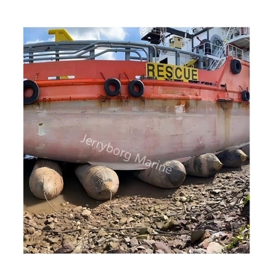 ISO14409 แอร์แบ็กยางความแข็งแรงสูงที่ได้รับการรับรองสําหรับการเปิดและยกเรือ