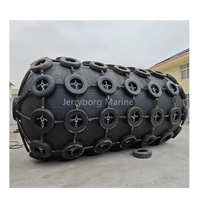 โรงงานตรง โยโกฮาม่า แบบเรือยาง Fender กับยาง Chain Net