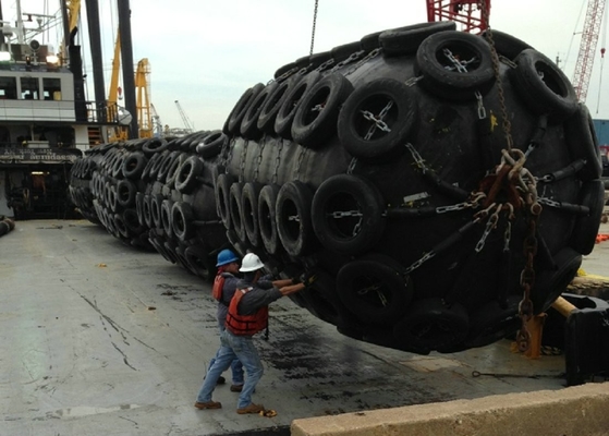 ขายบังโคลนยางลมสำหรับป้องกันเรือ Air Block Berthing Dashpot