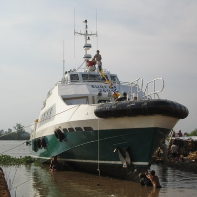 บังโคลนโฟมสำหรับเรือเดินทะเลที่มีประโยชน์สำหรับเรือเดินทะเล Polyurethane Fender