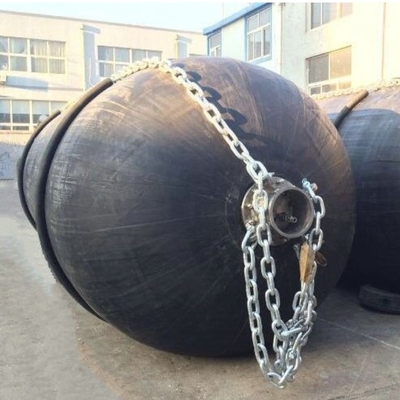 Hydropneumatic Fender สำหรับการป้องกันการเทียบท่าเรือดำน้ำ Yokohama Fender