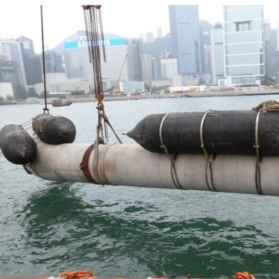 ประหยัดค่าใช้จ่าย Anti Aging Floating Rubber Marine Lifting Airbag