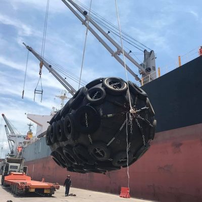 Pneumatic Fender Type I สำหรับการชนกันของ Air Block Berthing Bumper