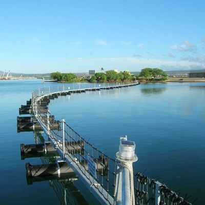 PSB600 Floating Maritime Security Barrier สำหรับการป้องกันกองทัพเรือ