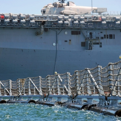 HDPE Port Security Floating Barriers พร้อมใบรับรอง ISO9001