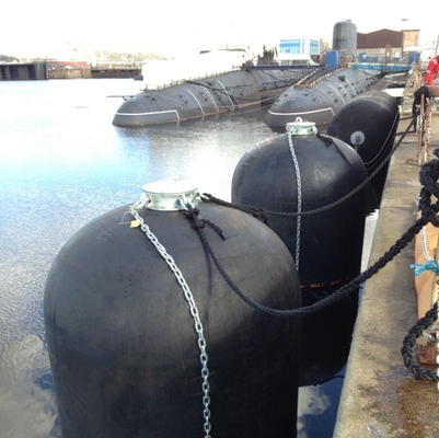 3.3m * 6.5m Pneumatic Rubber Floating Hydro Submarine Fender