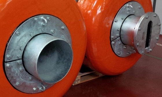 SGS CCS Marine Chain ผ่านทุ่นสำหรับเรือ Corvette Ship Mooring Buoy