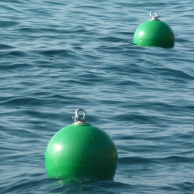 การสกัดน้ำมัน PE Floating Ball Marine Mooring Buoy