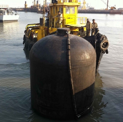 เรือดำน้ำ Hydro Pneumatic Fender กันชนเรือยางธรรมชาติสำหรับการป้องกันเรือ