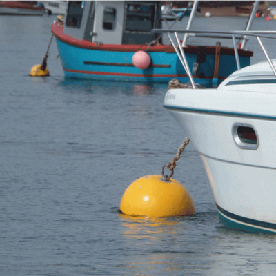 Anchor Buoy Ball ขนาดที่กำหนดเอง Eva Foam Filled Marine Floating Maker Mooring Buoys