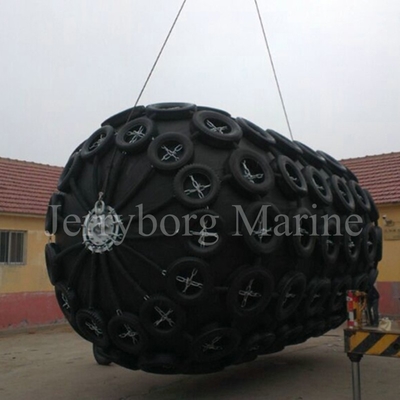 ยางธรรมชาติ Yokohama Pneumatic Fender 50kpa 80kpa 2.5m * 3.5m
