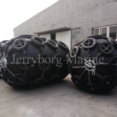 Offshore STS Transfer ยางธรรมชาติ 50kpa Floating Pneumatic Fender