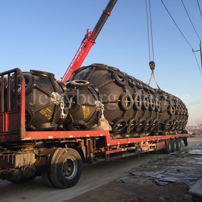 2.5m * 4.0m Ship Docking Pneumatic Yokohama Marine Fenders