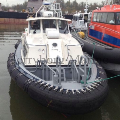 เรือลากจูง Fender Marine Safety Workboat EVA Foam Filled Fender สำหรับเรือ