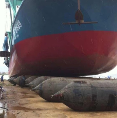 เรือเป่าลมเปิดตัวถุงลมนิรภัยยางทางทะเลแรงดันสูง