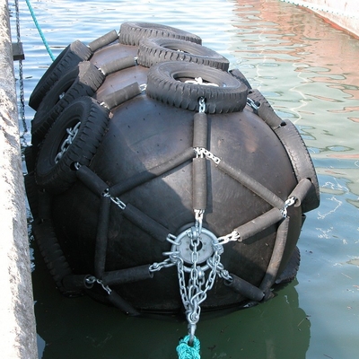 2.5m * 4.0m Ship Docking Pneumatic Yokohama Marine Fenders